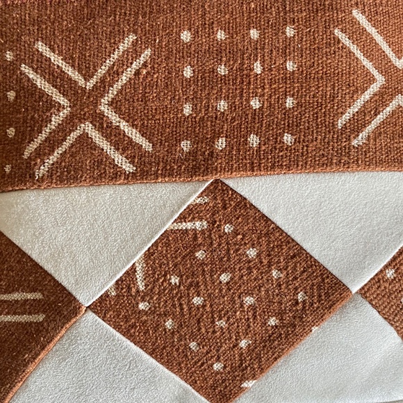 Genuine African Mudcloth Throw Pillows Set of 4 - Picture 6 of 8